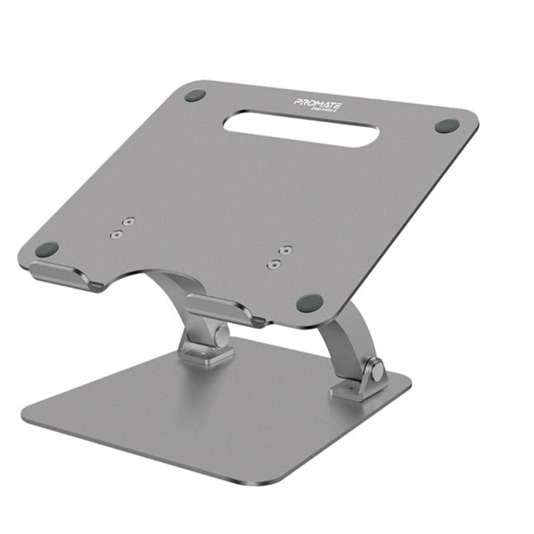 Promate Ergonomic Multi-Level Aluminum Laptop Stand