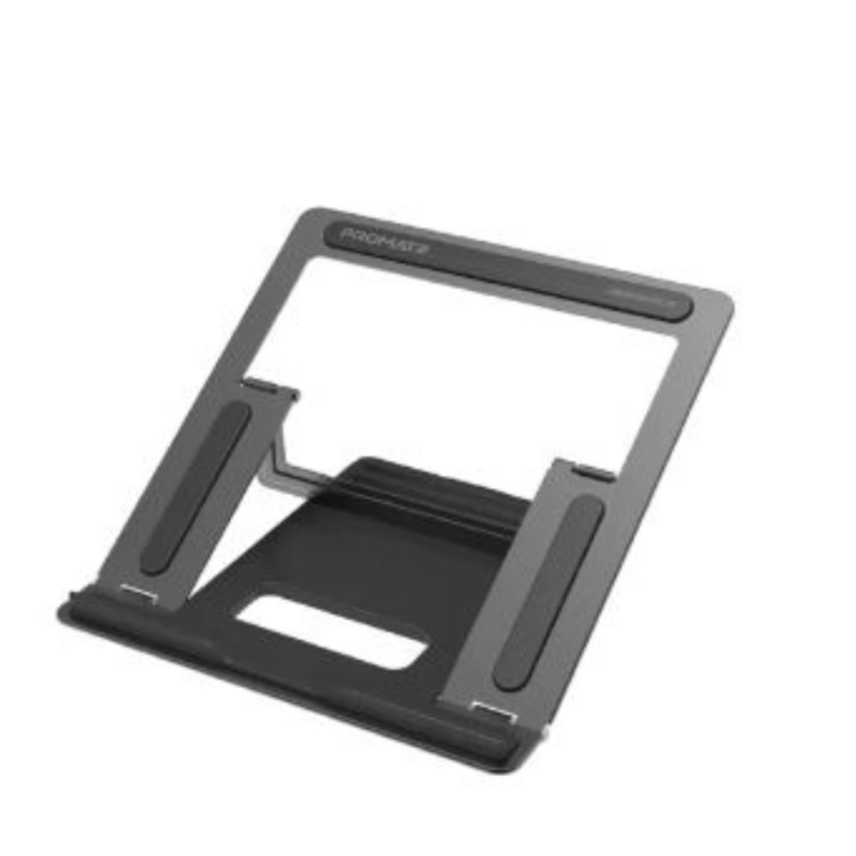 Promate Ergonomic Multi-Level Aluminum Laptop Stand