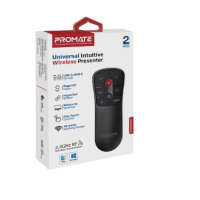 Promate 2.4GHz Wireless Presenter