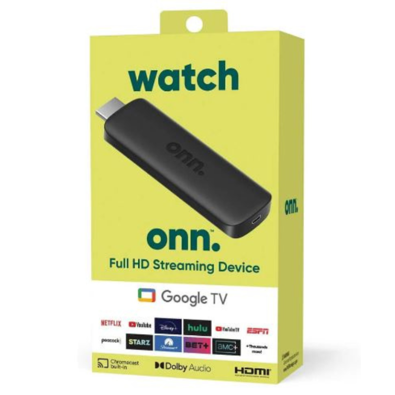 Onn Google TV Full HD Streaming Device