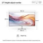 HP Series 5-527sh Height Adjust Monitor