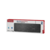 Promate Wired Ultra-Slim Ergonomic Keyboard