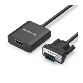 Vention VGA to HDMI Converter with Female Micro USB and Audio Port