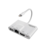 Promate 4 in 1 Lightning Multimedia Hub