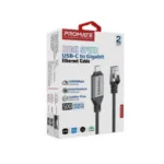 Promate High-Speed USB-C to Gigabit Ethernet Cable