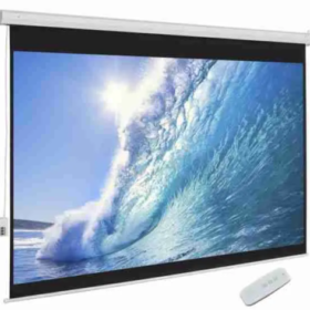 Lightwave Electric Projector Screen 240cm X 240cm