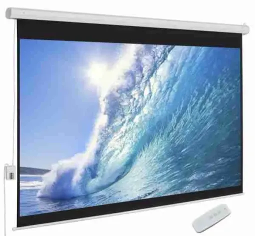 Lightwave Electric Projector Screen 240cm X 240cm