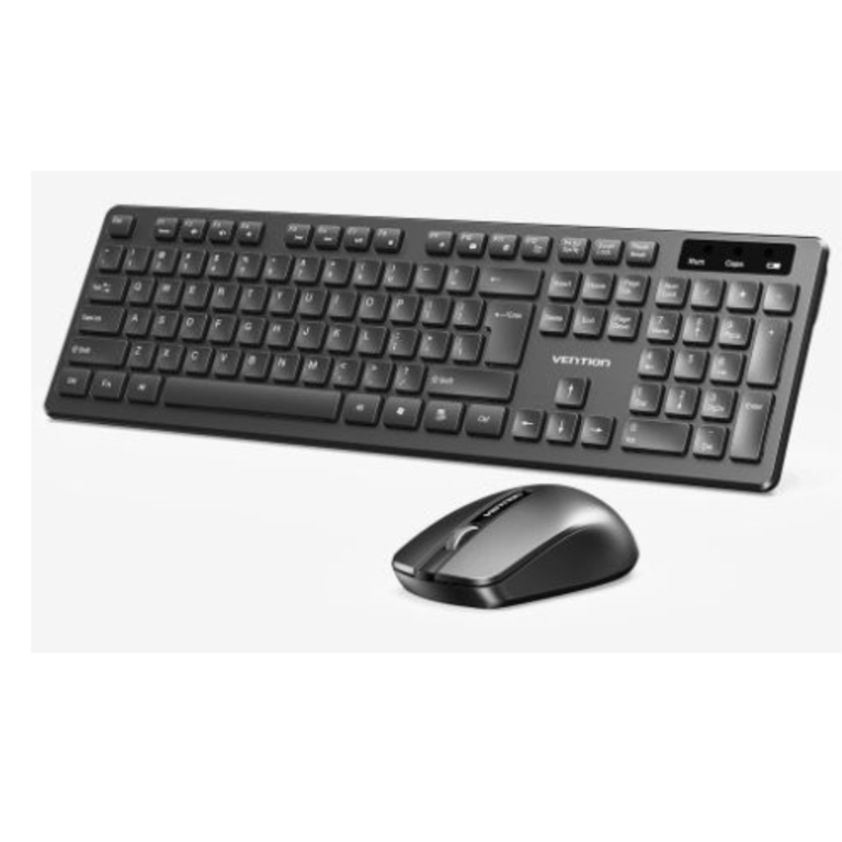 Vention Wireless Full-Sized Keyboard and Mouse Combo