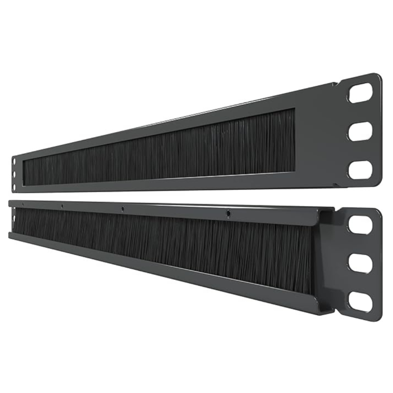 1U Brush Panel 19 Inch