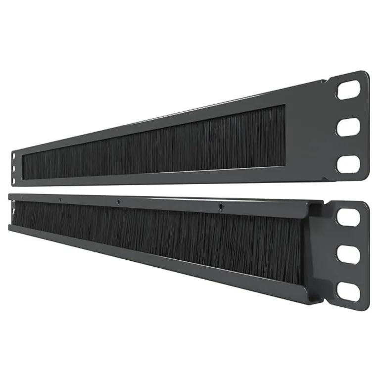 1U Brush Panel 19 Inch