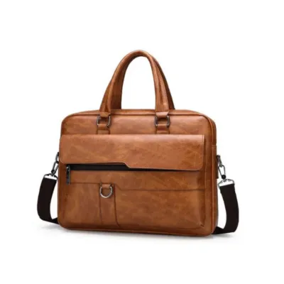 Executive 15.6'' Laptop Carry Case-Brown