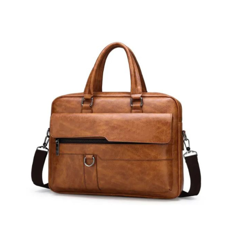 Executive 15.6'' Laptop Carry Case-Brown
