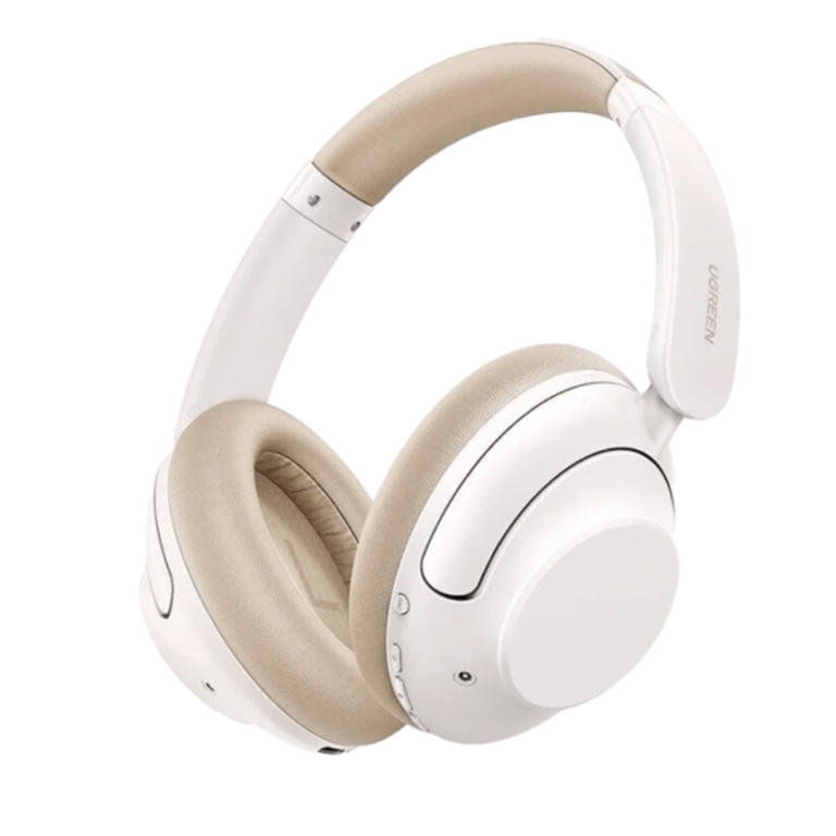 UGREEN HiTune Max5 Hybrid Active Noise-Cancelling Headphones – White
