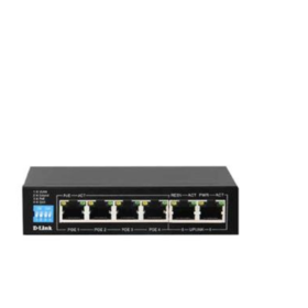 D-Link DGS-F1006P-E 250M 6-Port 10/100/ 1000Mbps Switch