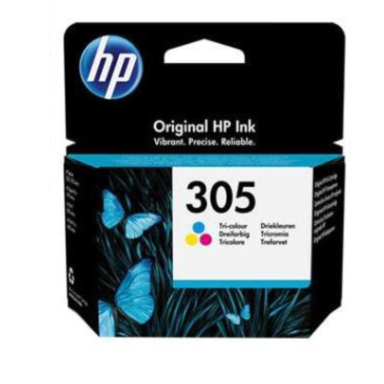 HP 305 Tri-color Original Ink Cartridge