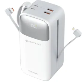 Lightwave LW-PB-50K-W01 50000Mah Mobile Power Bank