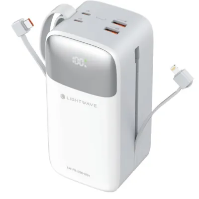Lightwave LW-PB-50K-W01 50000Mah Mobile Power Bank