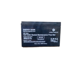 Lightwave 12V/12AH Ups battery-High Performance SMF battery
