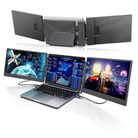 V2COM Triple Laptop Monitor Extender 14” S3