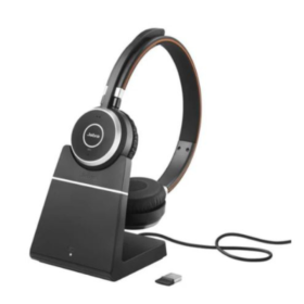 Jabra Evolve 65 MS Stereo Wireless Headset With Charging Stand