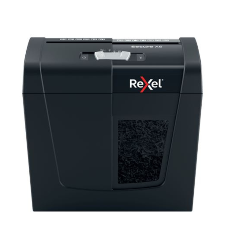Rexel Secure X6 Cross Cut Paper Shredder P4