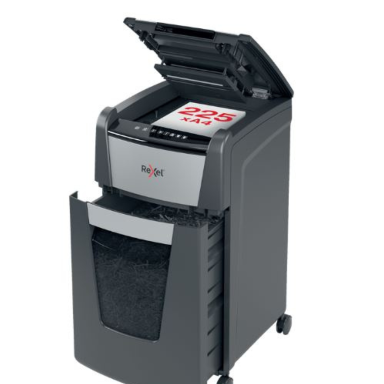 Rexel Optimum AutoFeed+ 225X Automatic Cross Cut Paper Shredder