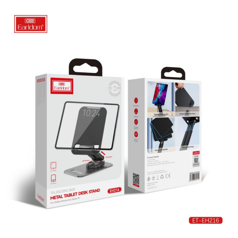 Earldom 360 Rotation Tablet Desk Stand EH216