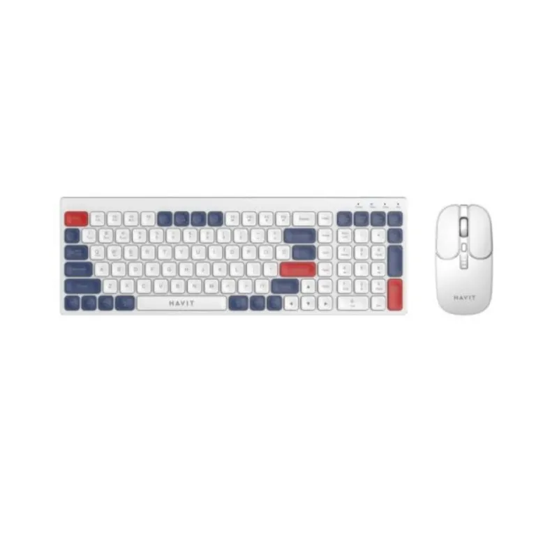 HAVIT KB830WB Dual-Mode Wireless Keyboard and Mouse