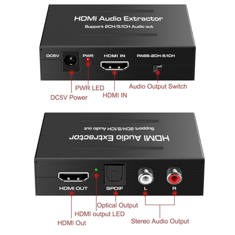 HDMI 4K Audio Extractor