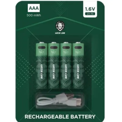 Green Lion AAA Rechargeable Battery