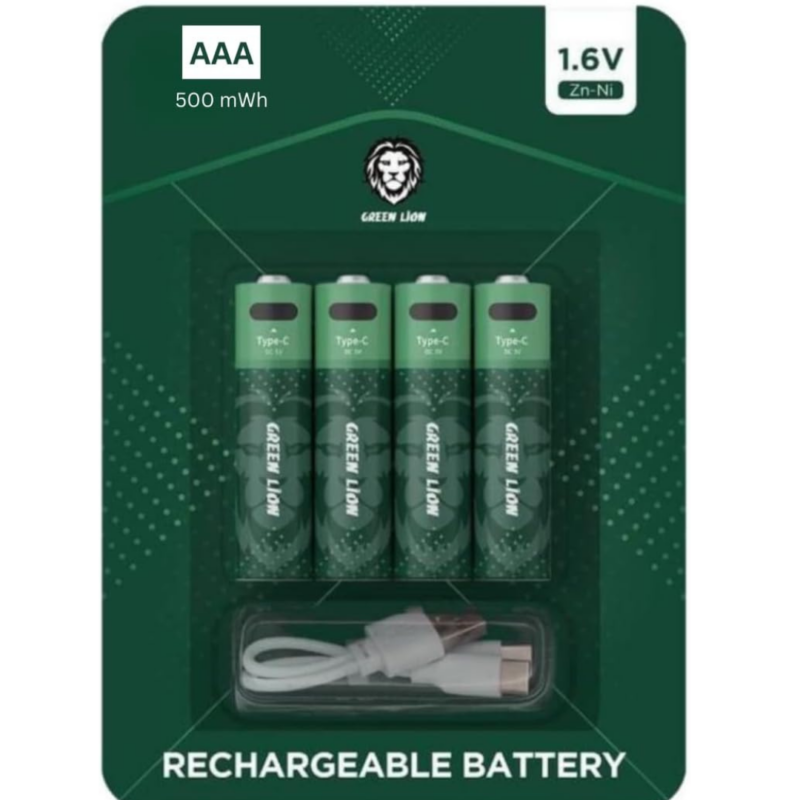 Green Lion AAA Rechargeable Battery