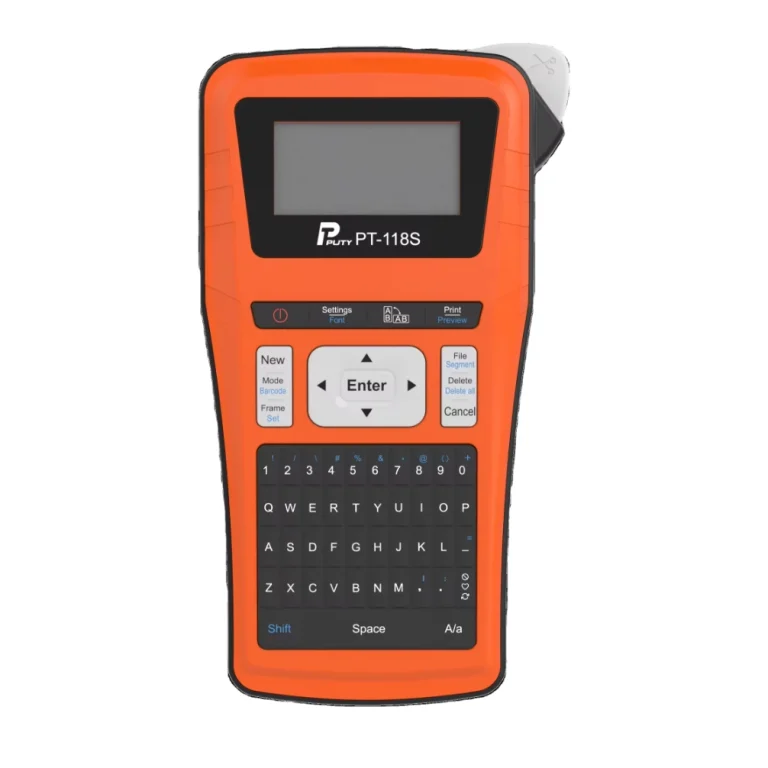 Puty PT-118S 6-12mm label Tape Printer