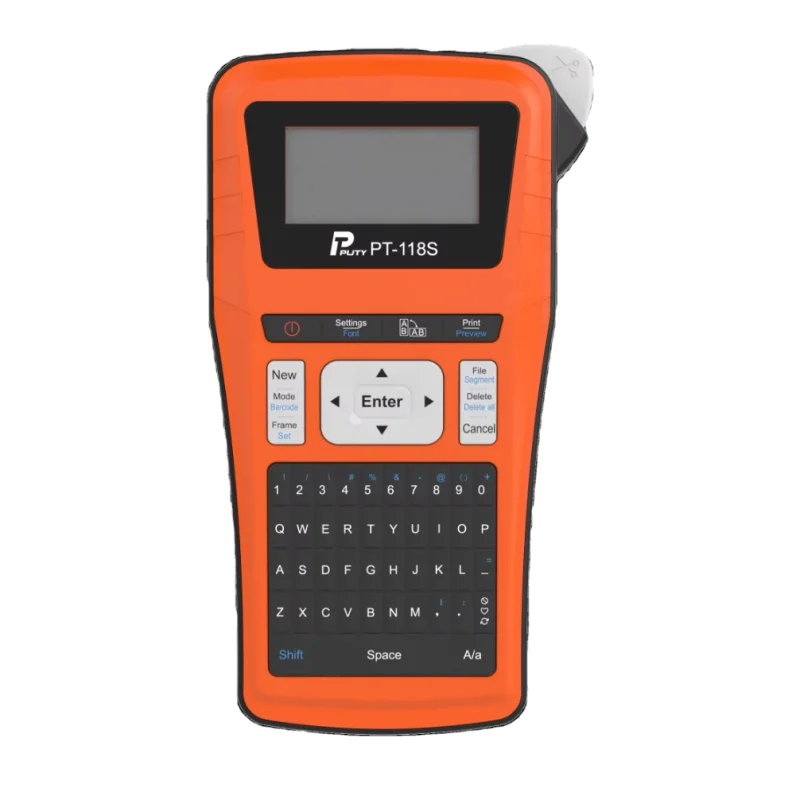 Puty PT-118S 6-12mm label Tape Printer