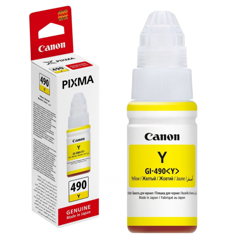 Canon GI-490 Yellow Ink Bottle