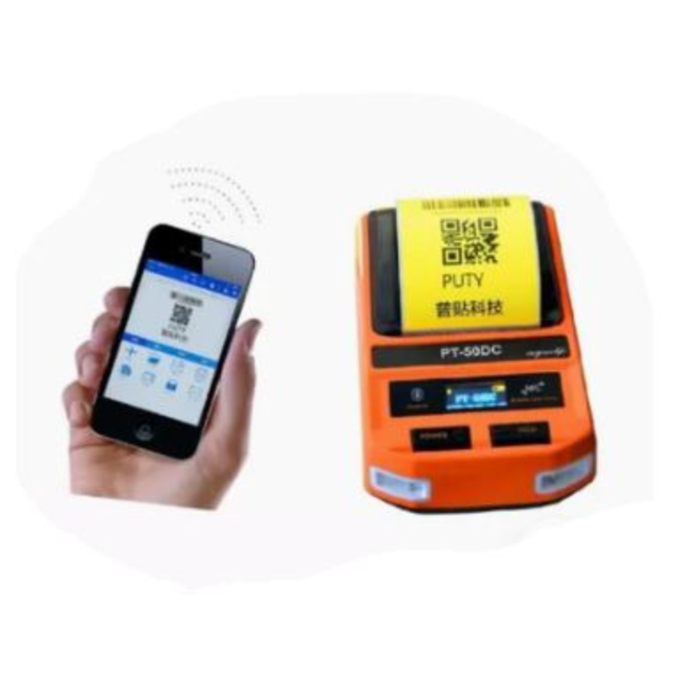 Puty PT-50DC Mini Portable Bluetooth Thermal Label Printer