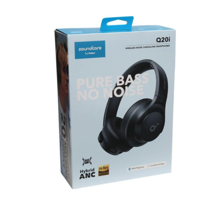 Anker Soundcore Q20i Wireless Hybrid Noise Canceling Over-Ear Headphones