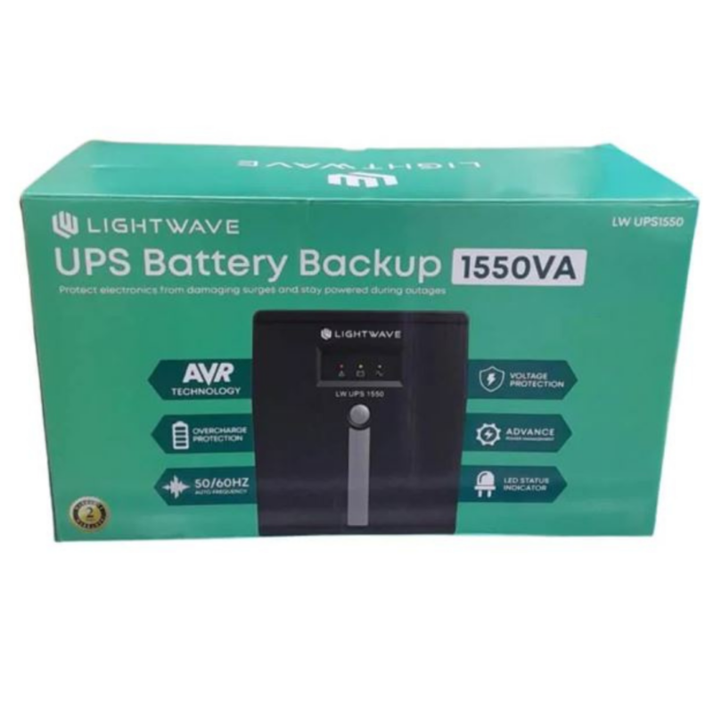 Lightwave 1550VA Back-Up UPS