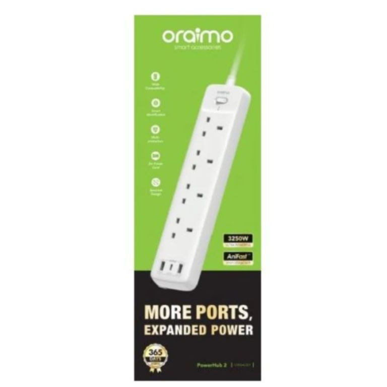 Oraimo PowerHub 2 U351 3250W Power Extensions
