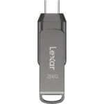Lexar D400 USB 3.1 And Type-C 256gb Dual JumpDrive