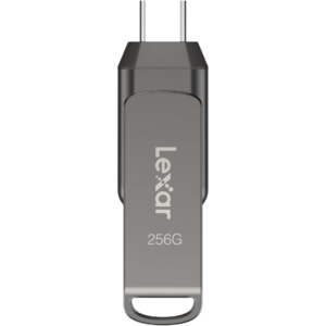 Lexar D400 USB 3.1 And Type-C 256gb Dual JumpDrive