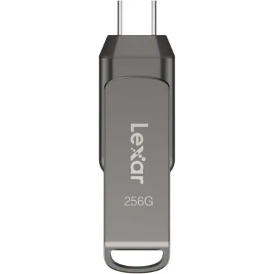 Lexar D400 USB 3.1 And Type-C 256gb Dual JumpDrive