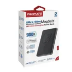 Promate 5000mAh Ultra-Slim Aluminum Crafted MagSafe PowerBank