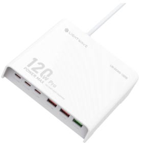 ght Wave LW-DCHG-120W Universal Desktop Charger 120W