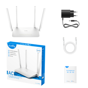 Cudy AC1200 Gigabit Mesh Wi-Fi Router-WR1300