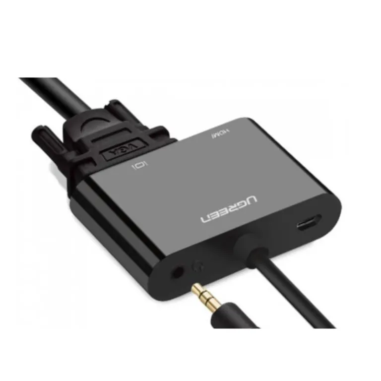UGREEN HDMI To VGA + HDMI+3.5mm Audio Converter