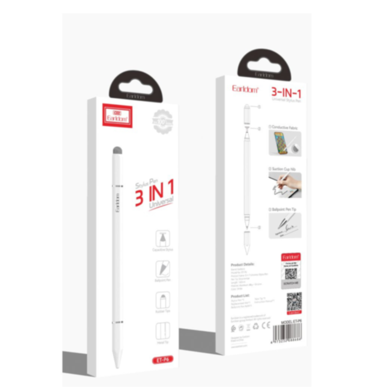 Earldom 3 in 1 Universal Stylus Pen ET-P6