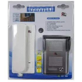 RL-3206B Apartment Home Security Door phone Audio Doorbell 2- wire intercom system