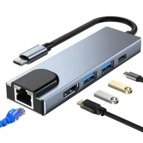 Type-C to HDMI 5 In 1 Adapter