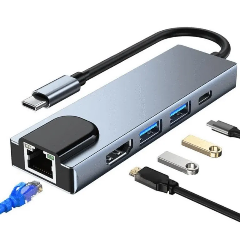 Type-C to HDMI 5 In 1 Adapter