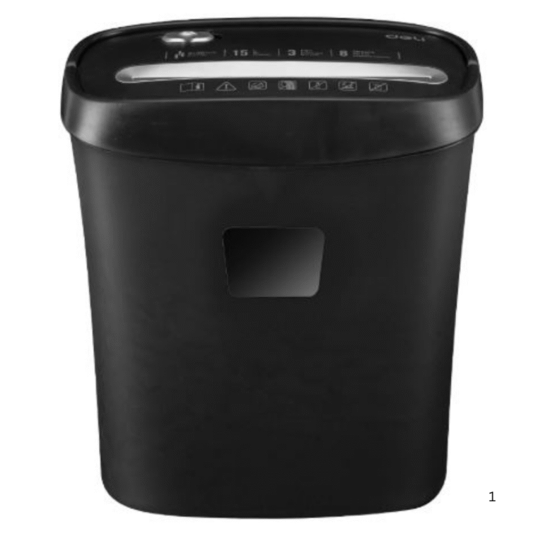 Deli-E9947 8Sheet Cross-Cut Paper Shredder